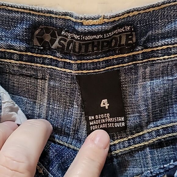 Little boys South Pole Jean Shorts - Picture 8 of 10